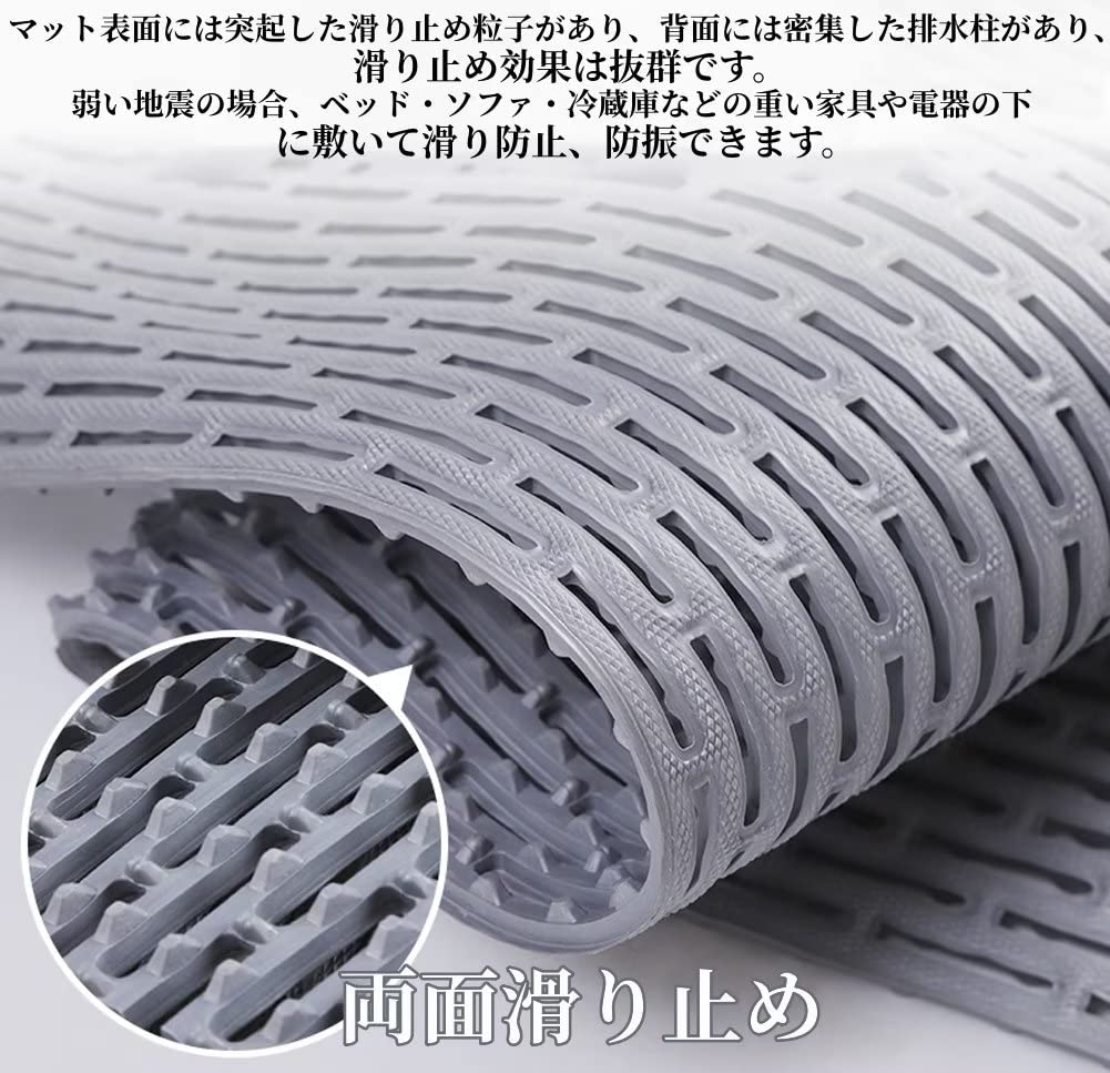 Amazon | JOOHY 滑り止めマット 業務用 転倒防止 幅120cm 自由カット